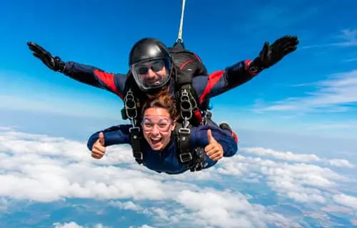 Équipement de saut en parachute