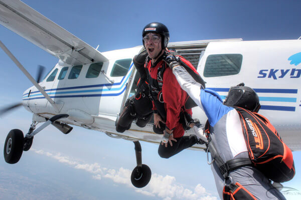 Initiation Saut en parachute Montpellier