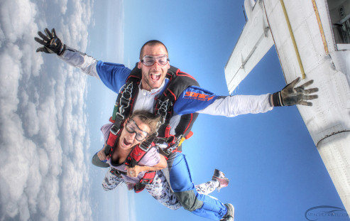 Saut tandem en parachute toulouse
