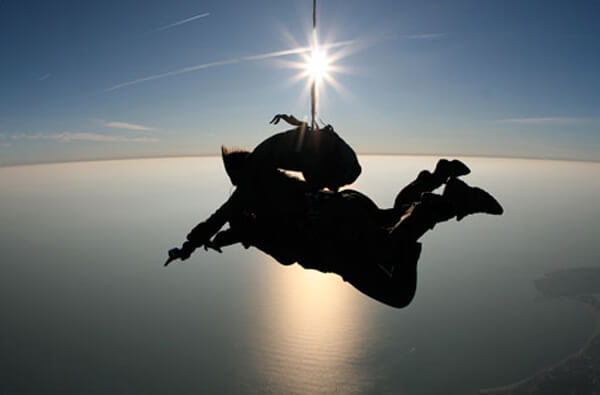 Saut tandem en parachute Montpellier